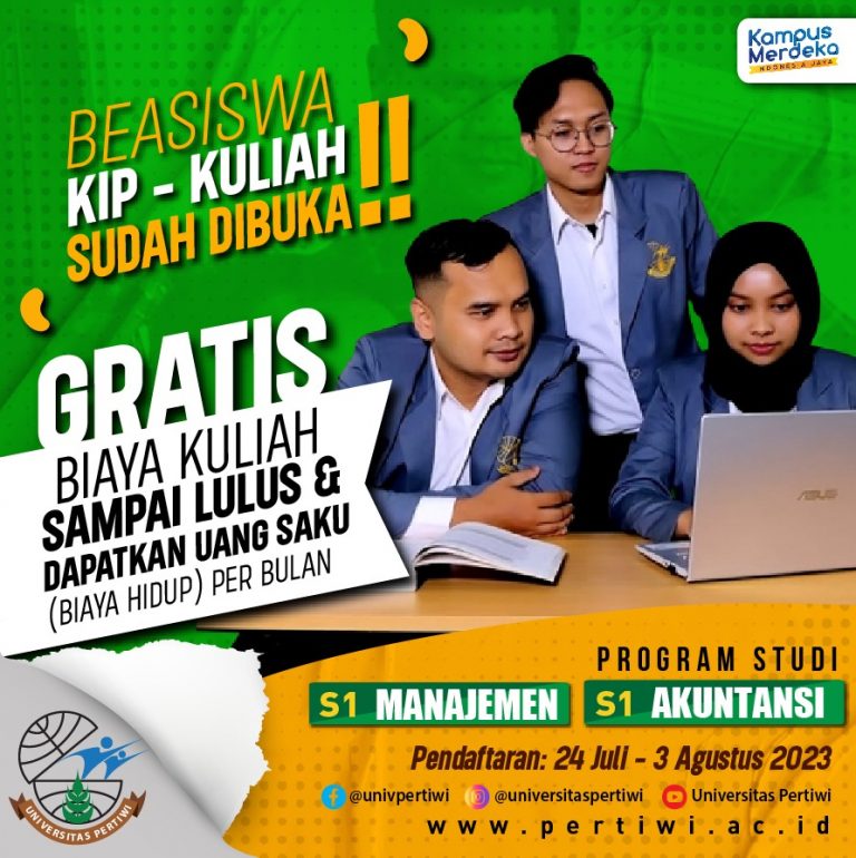 Beasiswa KIP Kuliah Khusus Warga Jakarta Timur – Kuota Banyak